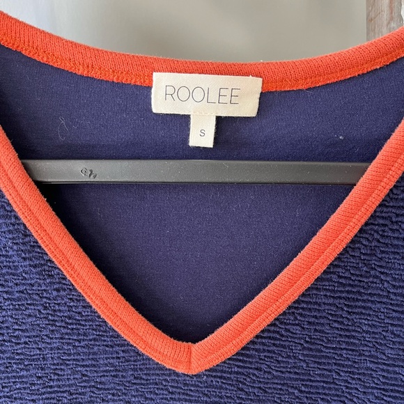 ROOLEE | Cornflower Colourblock Dress - Picture 6 of 6